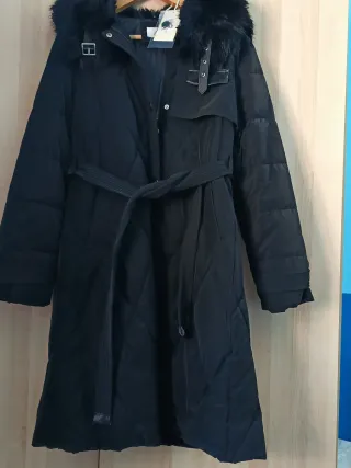 Plumífero negro talla XXL