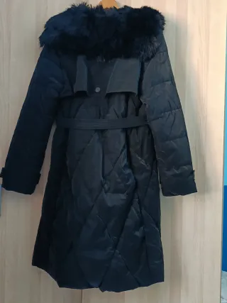 Plumífero negro talla XXL