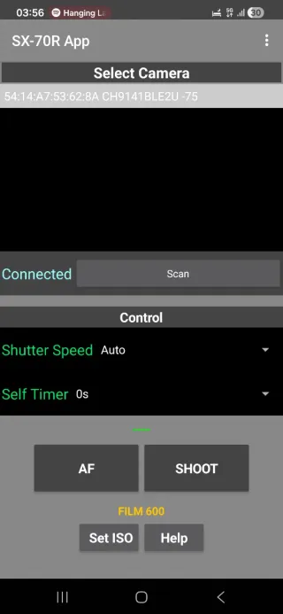 Polaroid SX70 com PCB SX70R