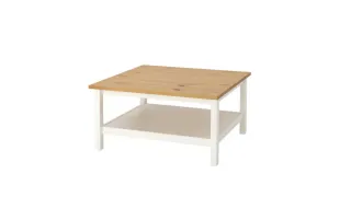 Tavolo da centro IKEA Hemnes in legno/bianco