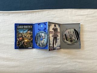 Call of Duty 3 y Call of Duty World at War Ps2