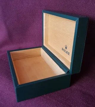 Caja para reloj Rolex Vintage.