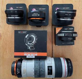 Lentes varias Fujifilm o compatibles