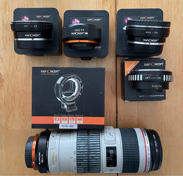 Lentes varias Fujifilm o compatibles