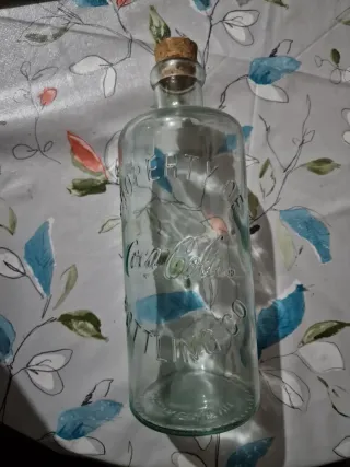 Botella Coca-Cola antigua