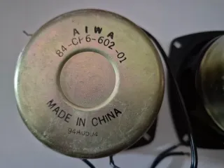 2 Altavoces AIWA 84-CP6-602-01 Made in China