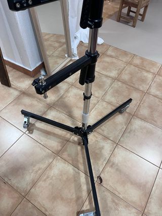 Trípode Wallimex para paraguas parabólico