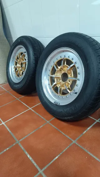 Llantas Braid Doradas