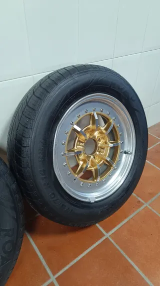 Llantas Braid Doradas