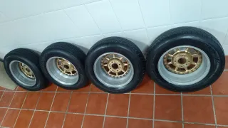 Llantas Braid Doradas