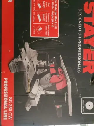 Sierra Ingletadora STAYER SC 250 CW