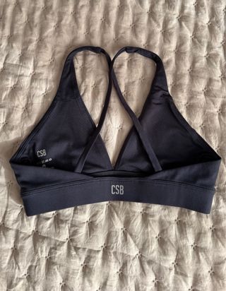 Top deportivo CSB Talla XS-S Negro