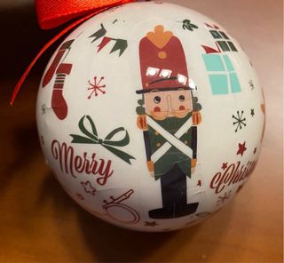 12 Bolas Decorativas Navideñas Soldados