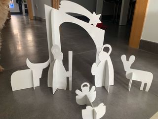 Nacimiento moderno 6 piezas