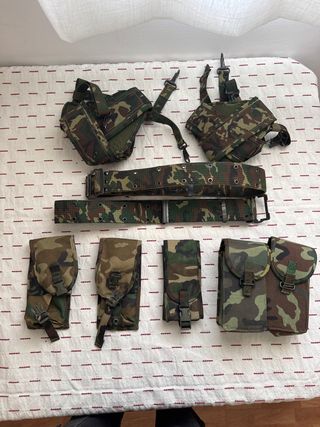 Equipo táctico camuflaje Paintball ejército