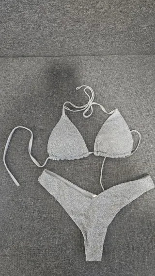 Costume Calzedonia Argento Glitter