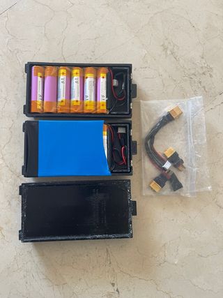 3 Baterías LiPo para Detector White's TDI 6000Ah