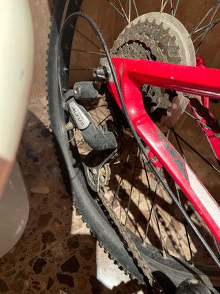 Bicicleta Orbea infantil roja