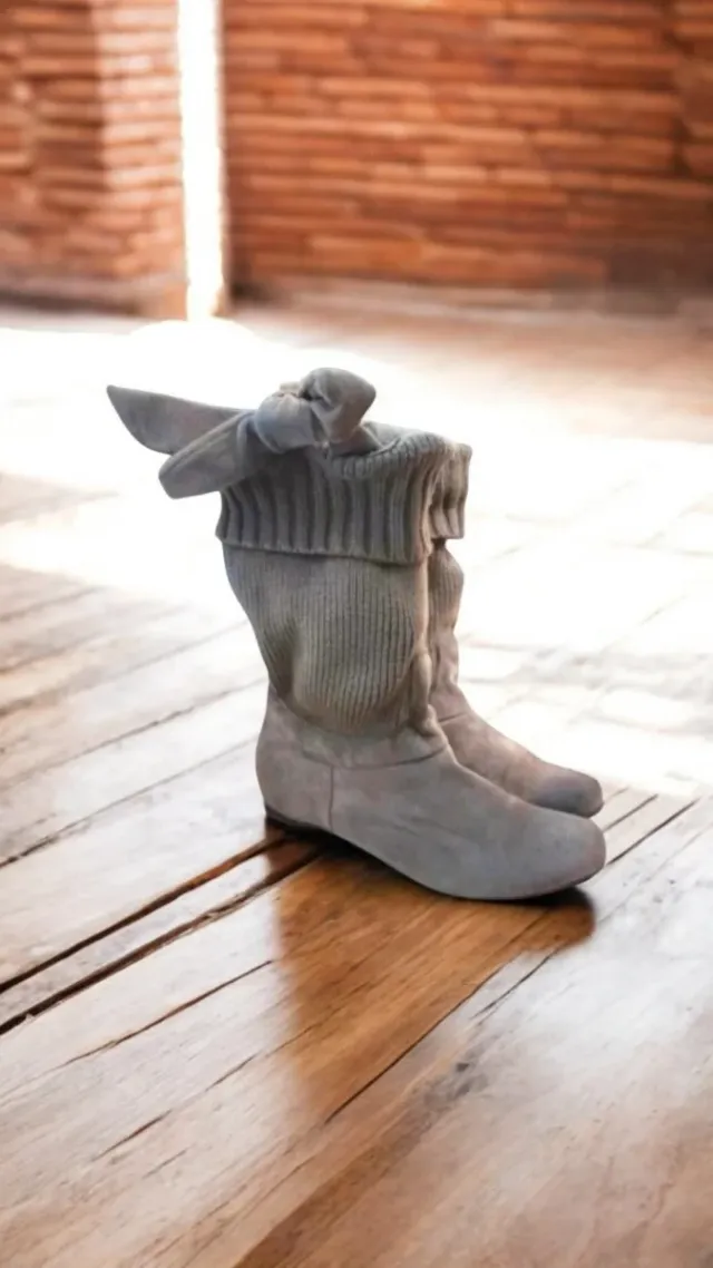 Botas Alma en Pena de ante y punto.