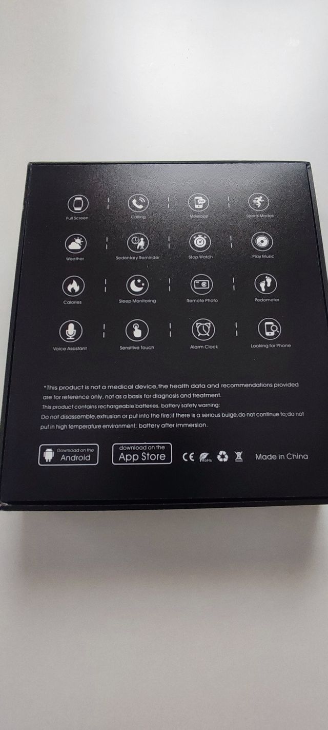 Smartwatch D21 + 2 correas + auriculares