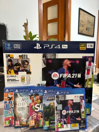 Consola PS4 Pro 1TB Negra