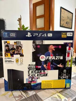 Consola PS4 Pro 1TB Negra