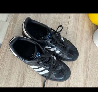 Zapatillas Adidas Samba Verde y Blanco