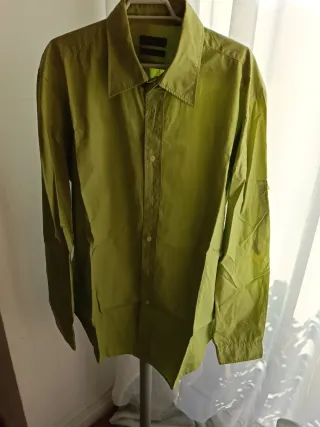 Camisa Zara Sport Verde
