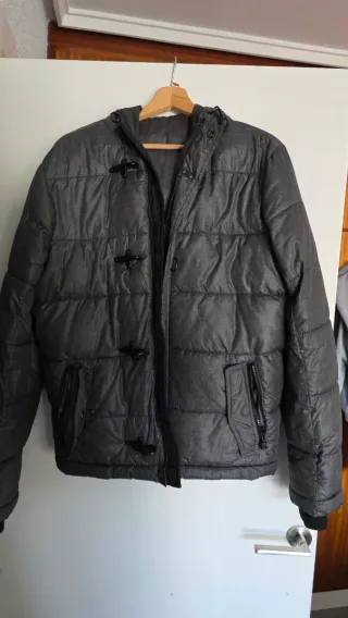 Plumífero Celio Gris Talla M