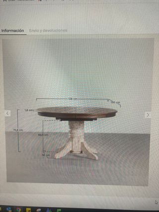 Set tavolo da pranzo estensibile + sedie nuove