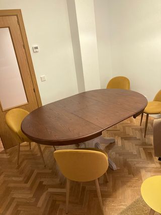 Set tavolo da pranzo estensibile + sedie nuove