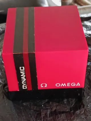 Scatola Omega Dynamic Orologio Rossa