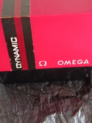 Scatola Omega Dynamic Orologio Rossa