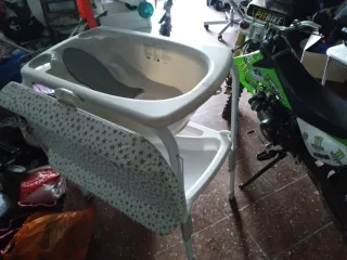 Bañera cambiador para bebé