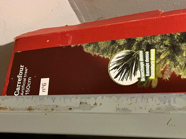 Árbol de Navidad Carrefour 150cm