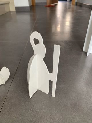 Nacimiento moderno 6 piezas blanco