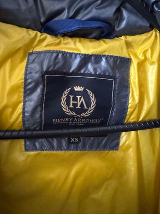 Plumífero Henry Arroway Polonia Azul/Gris