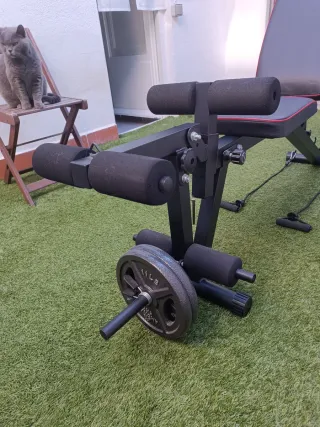 Banco de pesas nuevo