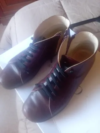 Botines piel planos mujer talla 39