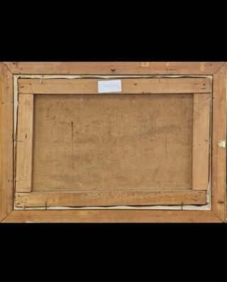 Óleo Vista de Nápoles S.XIX