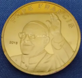 Moneta Papa Francesco 2019
