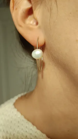 Pendientes Tous Plata y Perla