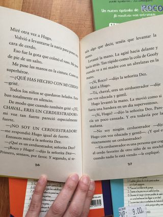 Lote libros Roco, a partir de 7 años