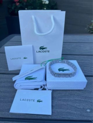 Pulsera Lacoste Plata