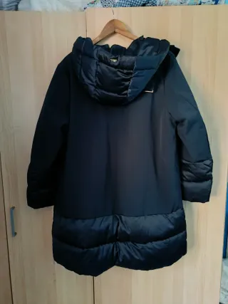 Chaqueta negra acolchada talla XL