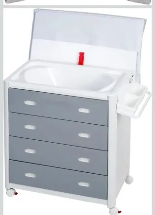 Mueble bañera cambiador bebé