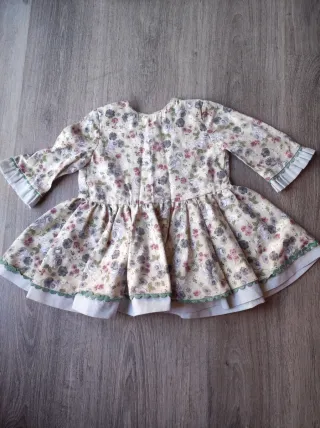 Vestido niña floral 4 años