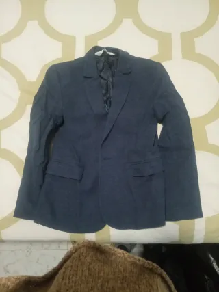 Blazer niño azul marino talla 8-9