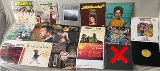 Lote 89 discos de Vinilo