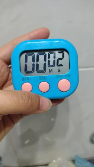 Temporizador Digital Cocina Verde o blanco
